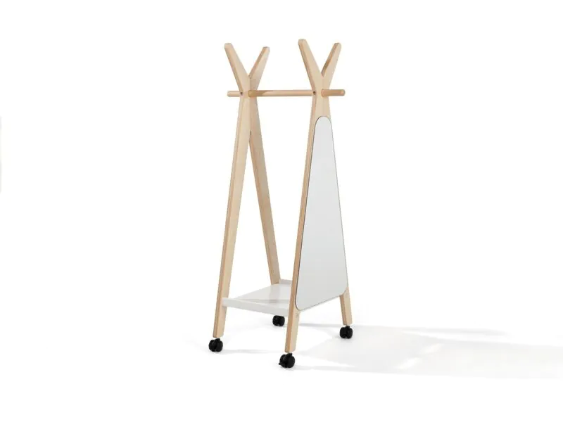 STÄNDER FÜR KLEIDUNG UND VERKLEIDUNGEN MIT SPIEGEL L: 60 cm